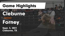 Cleburne  vs Forney  Game Highlights - Sept. 3, 2021