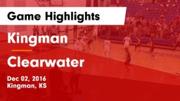 Kingman  vs Clearwater  Game Highlights - Dec 02, 2016