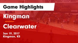 Kingman  vs Clearwater  Game Highlights - Jan 19, 2017