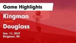 Kingman  vs Douglass  Game Highlights - Jan. 11, 2019
