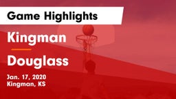 Kingman  vs Douglass  Game Highlights - Jan. 17, 2020