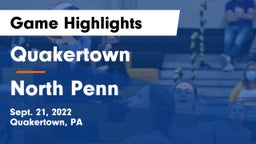 Quakertown  vs North Penn  Game Highlights - Sept. 21, 2022