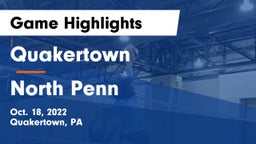 Quakertown  vs North Penn  Game Highlights - Oct. 18, 2022