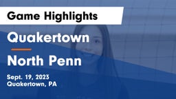 Quakertown  vs North Penn  Game Highlights - Sept. 19, 2023