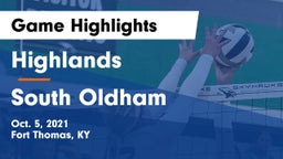 Highlands  vs South Oldham Game Highlights - Oct. 5, 2021