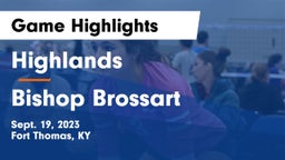 Highlands  vs Bishop Brossart  Game Highlights - Sept. 19, 2023