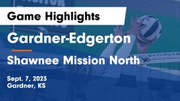 Gardner-Edgerton  vs Shawnee Mission North  Game Highlights - Sept. 7, 2023