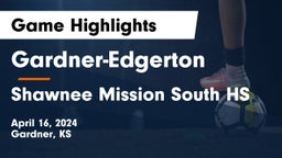 Gardner-Edgerton  vs Shawnee Mission South HS Game Highlights - April 16, 2024