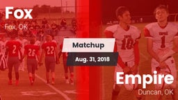 Matchup: Fox  vs. Empire  2018