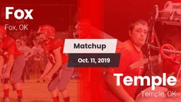 Matchup: Fox  vs. Temple  2019