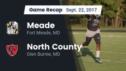 Recap: Meade  vs. North County  2017