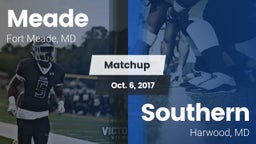 Matchup: Meade  vs. Southern  2017