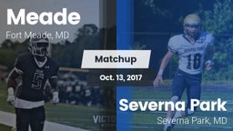 Matchup: Meade  vs. Severna Park  2017