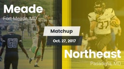 Matchup: Meade  vs. Northeast  2017