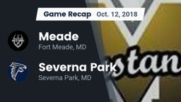 Recap: Meade  vs. Severna Park  2018