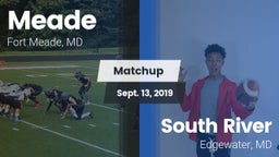 Matchup: Meade  vs. South River  2019