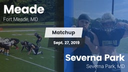 Matchup: Meade  vs. Severna Park  2019