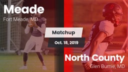 Matchup: Meade  vs. North County  2019