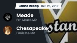 Recap: Meade  vs. Chesapeake  2019