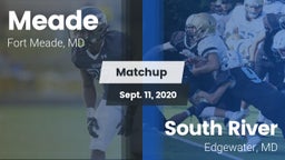 Matchup: Meade  vs. South River  2020