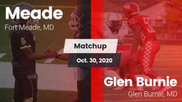 Matchup: Meade  vs. Glen Burnie  2020