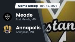 Recap: Meade  vs. Annapolis  2021