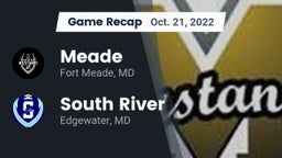 Recap: Meade  vs. South River  2022