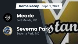 Recap: Meade  vs. Severna Park  2023