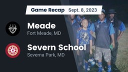 Recap: Meade  vs. Severn School 2023