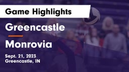 Greencastle  vs Monrovia  Game Highlights - Sept. 21, 2023