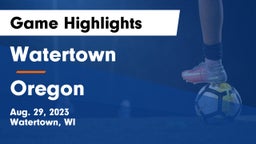 Watertown  vs Oregon  Game Highlights - Aug. 29, 2023