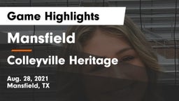 Mansfield  vs Colleyville Heritage  Game Highlights - Aug. 28, 2021