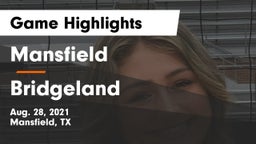 Mansfield  vs Bridgeland  Game Highlights - Aug. 28, 2021