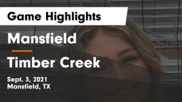 Mansfield  vs Timber Creek  Game Highlights - Sept. 3, 2021