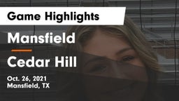 Mansfield  vs Cedar Hill  Game Highlights - Oct. 26, 2021