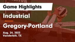 Industrial  vs Gregory-Portland  Game Highlights - Aug. 24, 2023