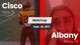 Matchup: Cisco  vs. Albany  2017