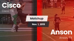 Matchup: Cisco  vs. Anson  2019
