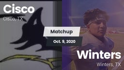 Matchup: Cisco  vs. Winters  2020