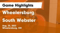 Wheelersburg  vs South Webster  Game Highlights - Aug. 25, 2022