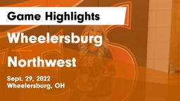 Wheelersburg  vs Northwest  Game Highlights - Sept. 29, 2022