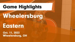 Wheelersburg  vs Eastern  Game Highlights - Oct. 11, 2022