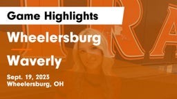 Wheelersburg  vs Waverly  Game Highlights - Sept. 19, 2023