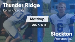 Matchup: Thunder Ridge High S vs. Stockton  2016