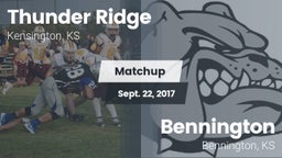 Matchup: Thunder Ridge High S vs. Bennington  2016