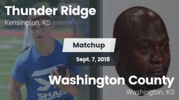 Matchup: Thunder Ridge High S vs. Washington County  2018