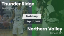 Matchup: Thunder Ridge High S vs. Northern Valley  2018