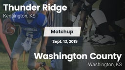 Matchup: Thunder Ridge High S vs. Washington County  2019