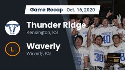 Recap: Thunder Ridge  vs. Waverly  2020