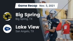 Recap: Big Spring  vs. Lake View  2021